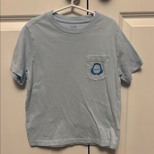 Kids Light Blue Pocket T-Shirt